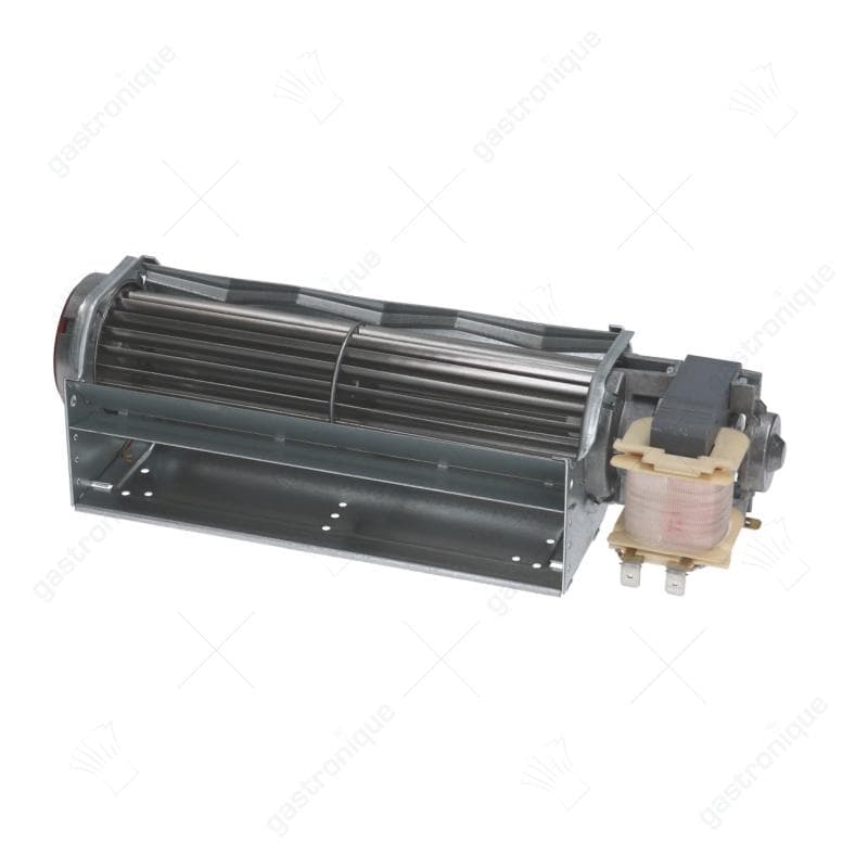 Dwarsstroomventilator motor rechts 180 mm ø 45 mm 230 Volt 26 Watt