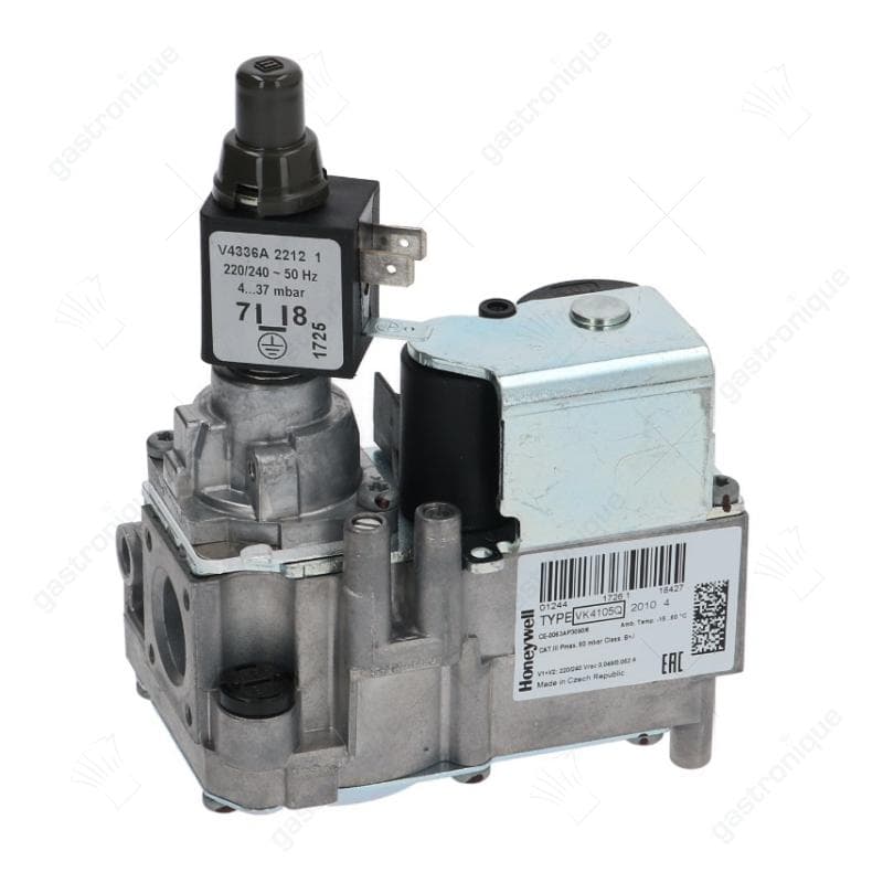 gasventiel type VK4105Q 220-240V 50/60Hz gasingang flens 32x32mm gasuitgang flens 32x32mm
