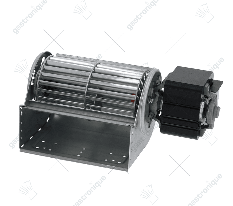 Dwarsstroomventilator motor rechts 120 mm ø 60 mm 230 Volt 50 Watt