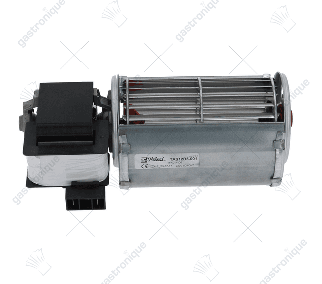 Dwarsstroomventilator motor rechts 120 mm ø 60 mm 230 Volt 50 Watt - Thumbnail 2