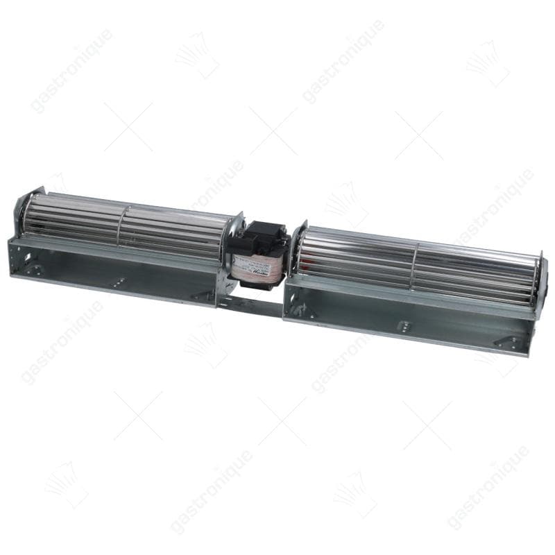 Dwarsstroomventilator motor dubbel 240x240 mm ø 60 mm 230 Volt 25 Watt