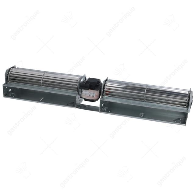 Dwarsstroomventilator motor dubbel 240x240 mm ø 60 mm 230 Volt 25 Watt - Thumbnail 1