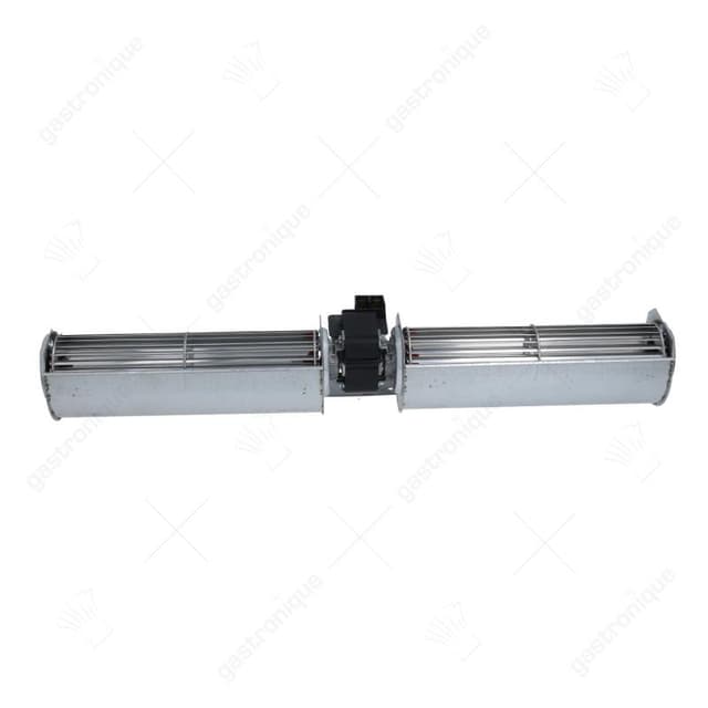Dwarsstroomventilator motor dubbel 240x240 mm ø 60 mm 230 Volt 25 Watt - Thumbnail 2