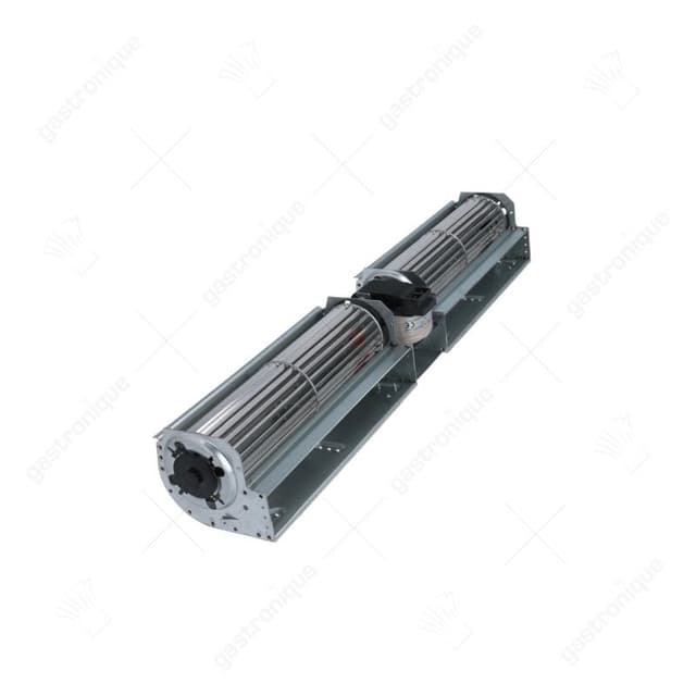 Dwarsstroomventilator motor dubbel 240x240 mm ø 60 mm 230 Volt 25 Watt - Thumbnail 3