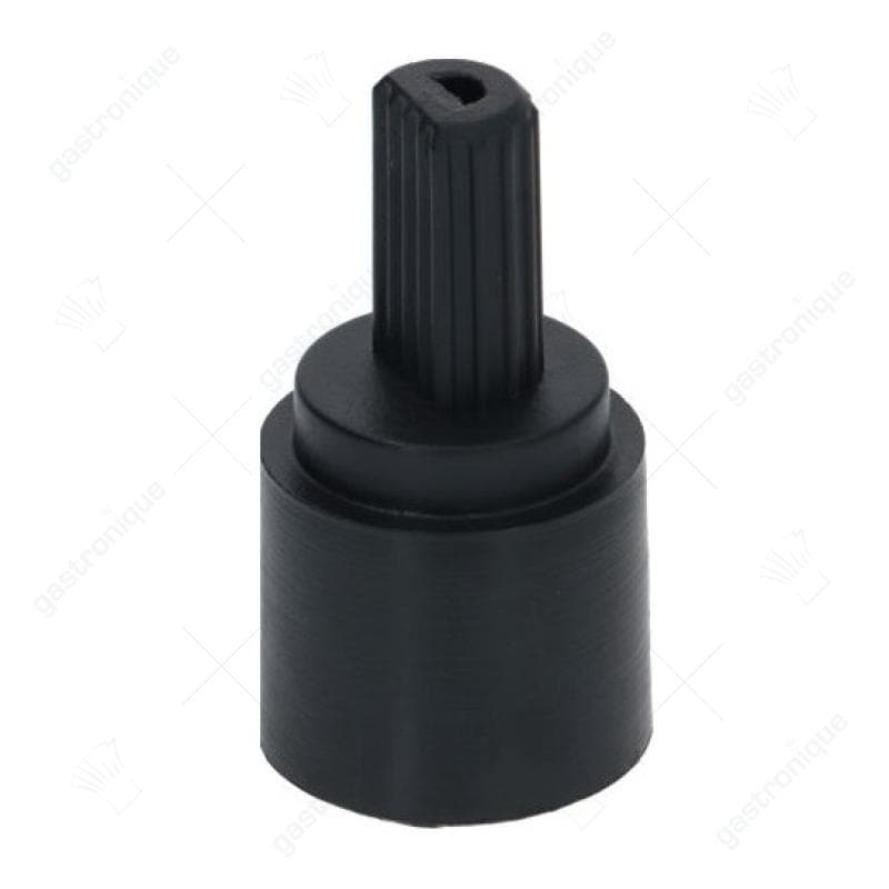 knop adapter as ø 10x8mm as L 18mm vergrendeling onder passend voor ZANUSSI