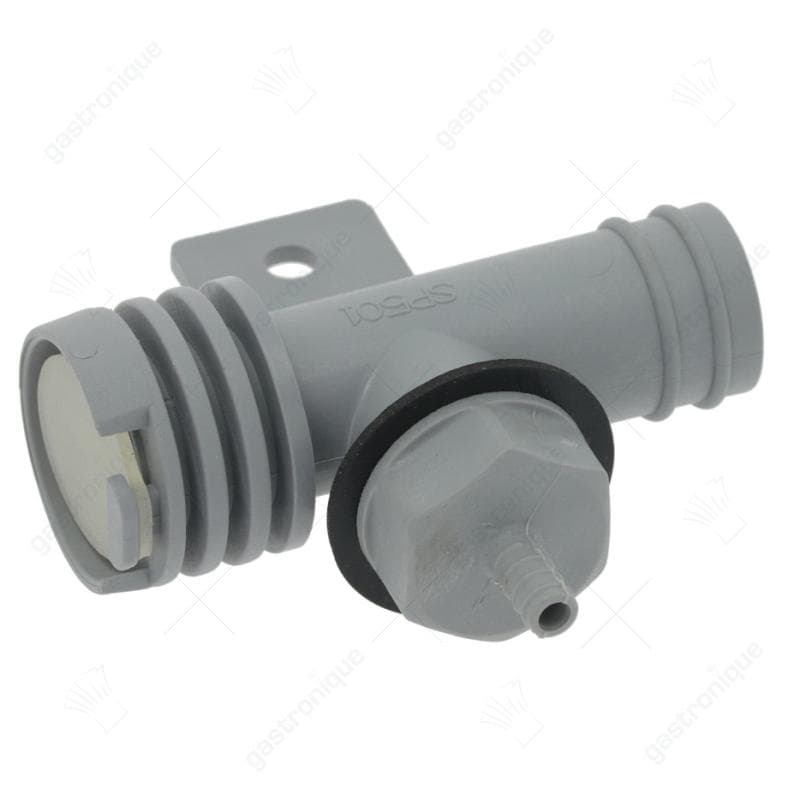 beluchtingsventiel voor afvoerslang D1 ø 21mm D2 ø 6mm ID ø 17mm
