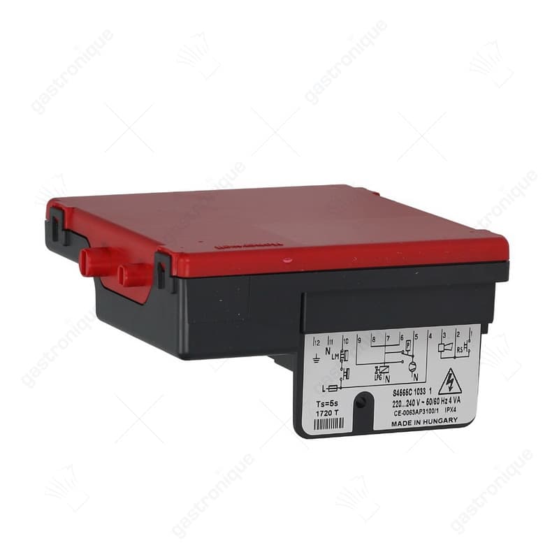 gasbranderautomaat HONEYWELL type S4565C 1033 vergelijkingsnummer S4565C 1033 elektroden 2