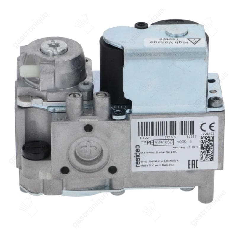 gasventiel type VK4105C 220-240V 50/60Hz gasingang flens 32x32mm gasuitgang flens 32x32mm