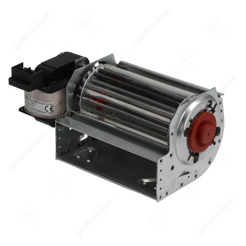 Dwarsstroomventilator motor links 120 mm ø 60 mm 230 Volt 25 Watt - Image 1