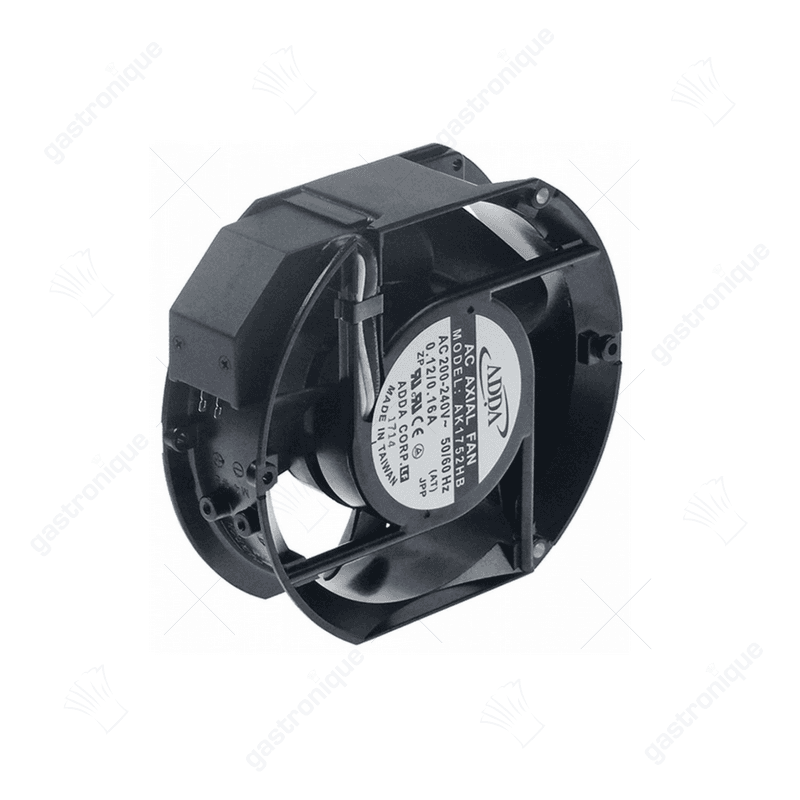axiaalventilator L 172mm B 150mm H 51mm 230VAC 50/60Hz 27,6W lager kogellager