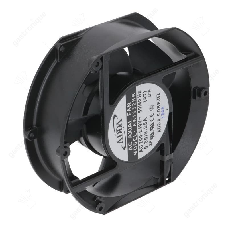 axiaalventilator L 172mm B 150mm H 51mm 230VAC 50/60Hz 69W lager kogellager - Image 1