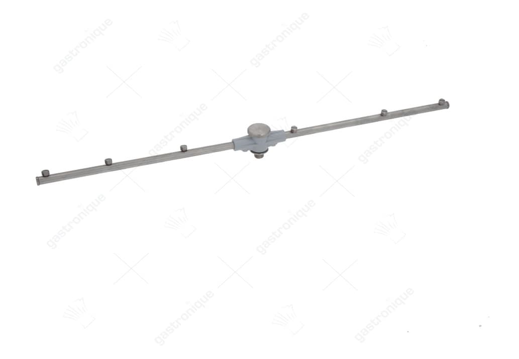 naspoelarm inbouwpositie boven/onder L 565mm sproeiers 6