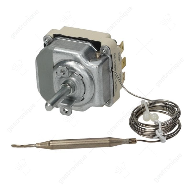 thermostaat EGO serie 55.34_ t.max. 370°C instelbereik 100-350°C voeler ø 6mm voeler L 78mm