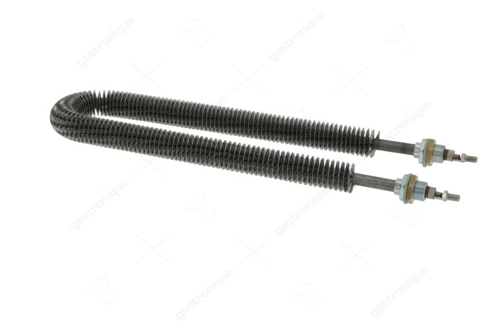 Verwarmingselement 1500W 230V L 345mm vaatwasser 2-gatsbevestiging aansluiting M6 draad 3/8" VC 1