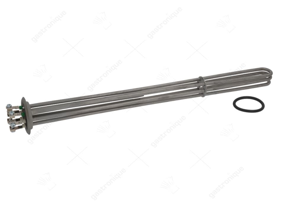 verwarmingselement 9000W 230V VC 3 inbouw ø 47,5mm L 485mm B 34mm H 24mm rondflens aansluiting M4