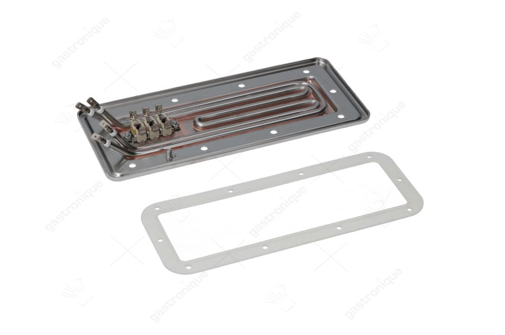verwarmingselement 1800W 230V VC 2 L 257mm B 112mm H 27mm vaatwasser aansluiting vlaksteker 6,3mm