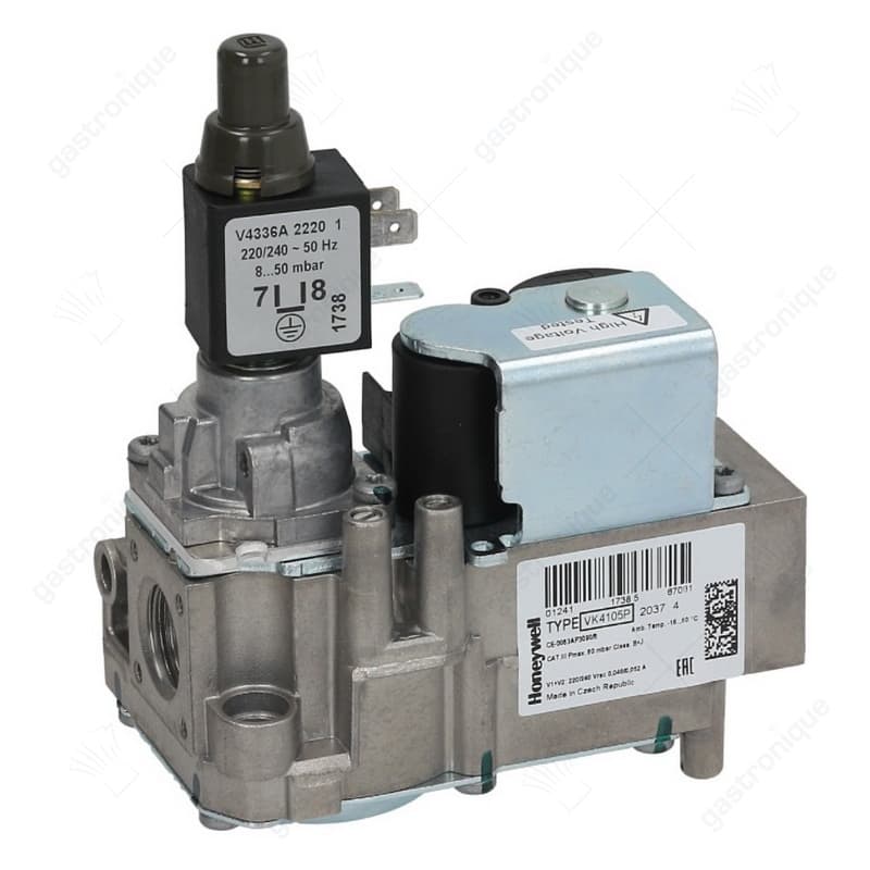 gasventiel type VK4105P 220/240V 50/60Hz gasingang 1/2" NPT gasuitgang 1/2" NPT
