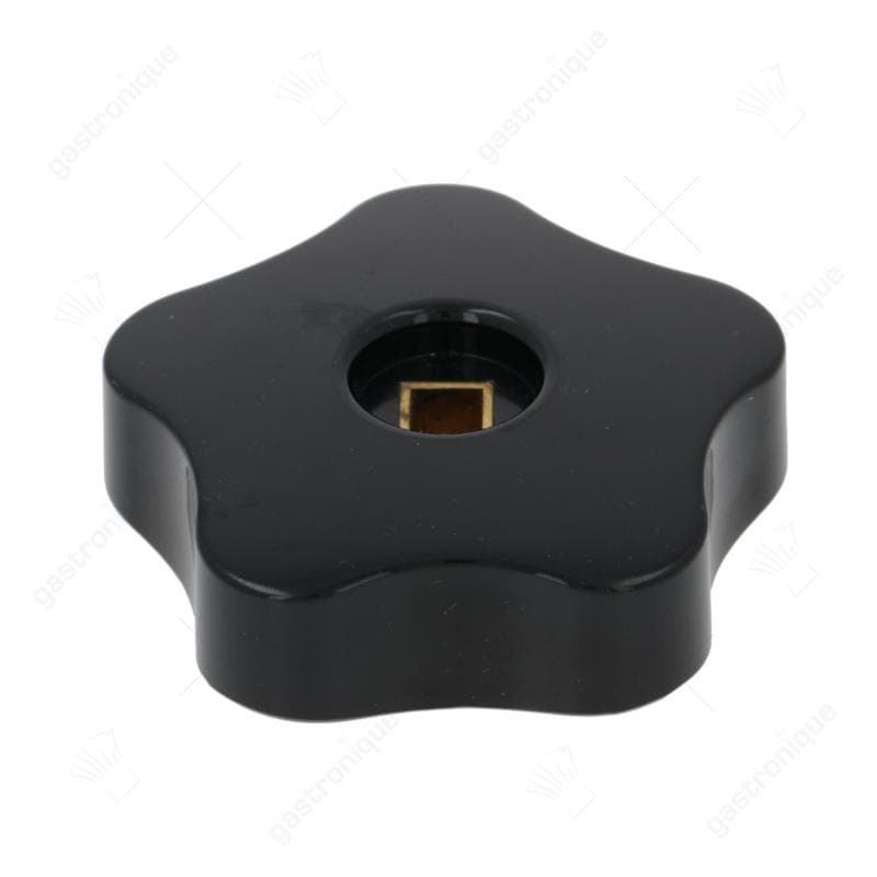 stergreep as 7x7mm ø 68mm L 22mm zwart thermoplast - Image 1