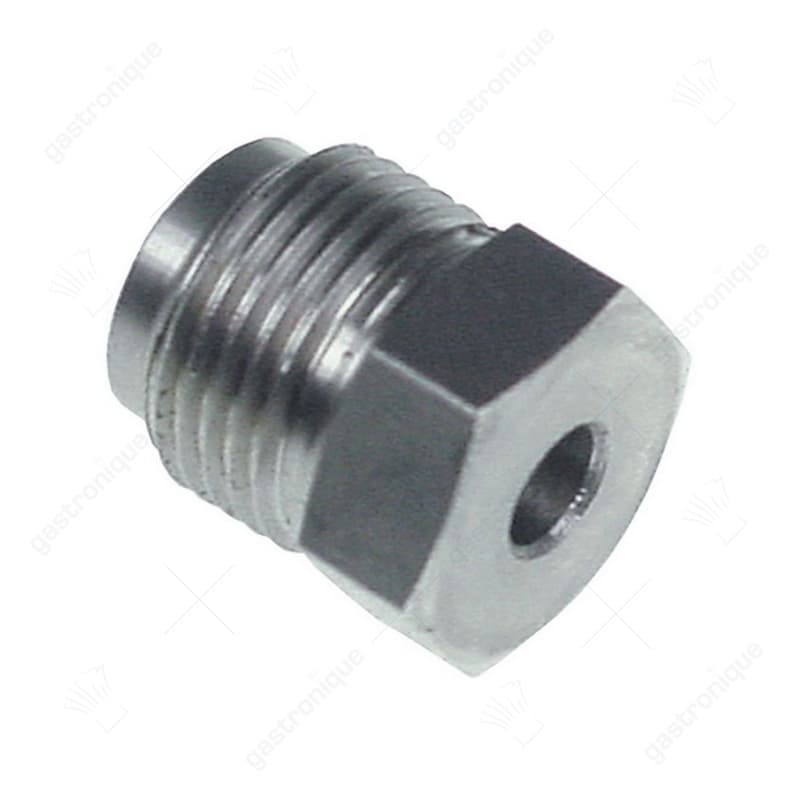 knelschroef draad M12x1 voeler ø max. 4mm RVS CNS