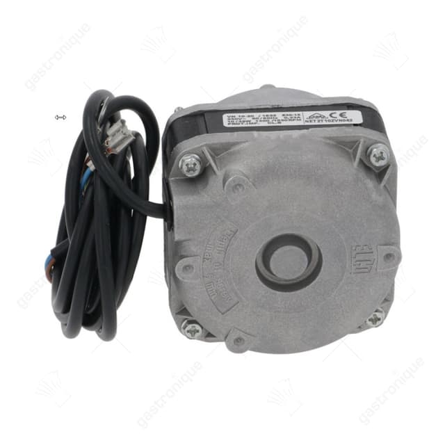 ventilatormotor ELCO 10W 230V 50/60Hz lager kogellager aansluiting vlaksteker 6,3mm - Thumbnail 2