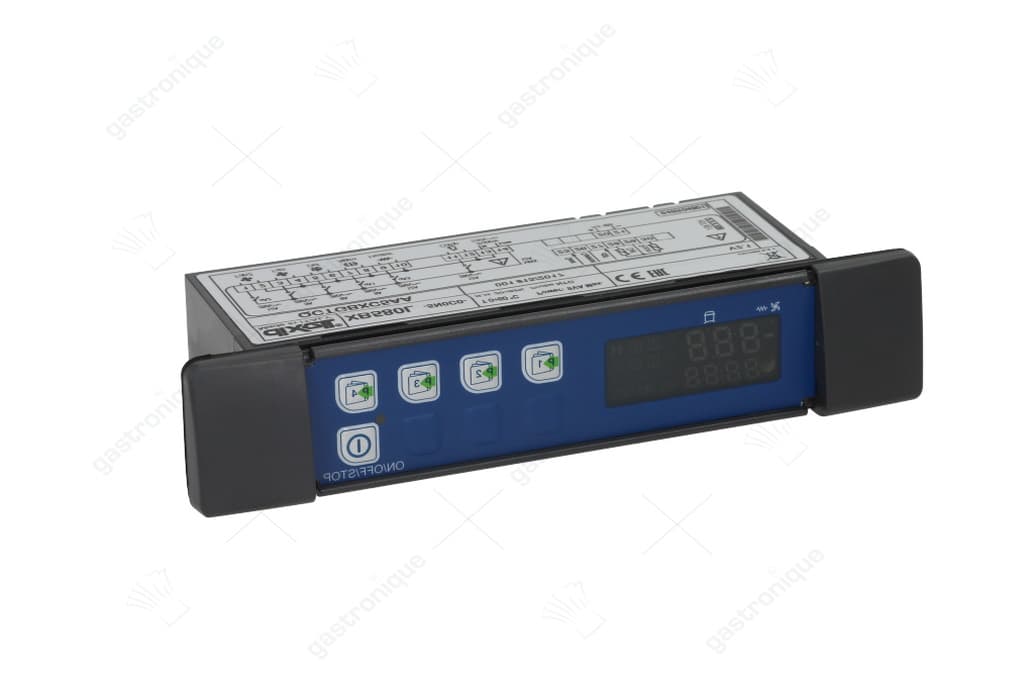 elektronische regelaar DIXELL type XB590L-5R0C0-R inbouwmaat 150x31mm 230V spanning AC NTC/PTC