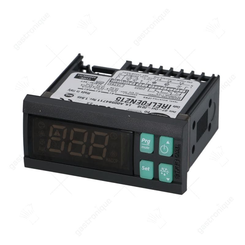 elektronische regelaar CAREL IRELF0EN215 inbouwmaat 71x29mm inbouwdiepte 70,5mm 230V