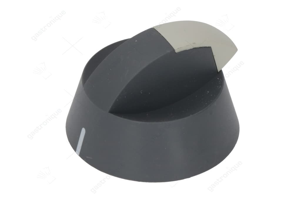 zwarte knop ø 55 mm