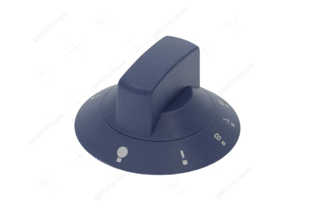 blauwe knop ø 60 mm 1-2-3-4-5-6-7-8