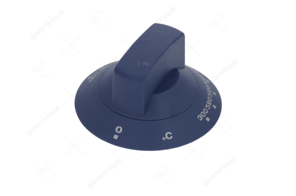blauwe knop ø 60 mm 100-300°c