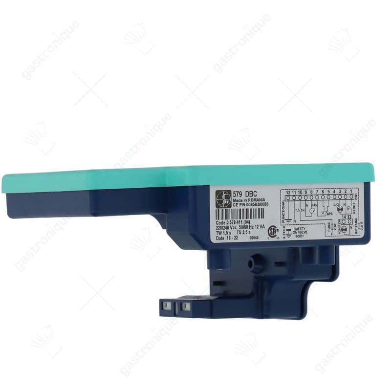 gasbranderautomaat SIT 0.579.411 type 579DBC elektroden 1 wachttijd 1,5s beveiligingstijd 3,5s 220/240V 12VA - Image 1