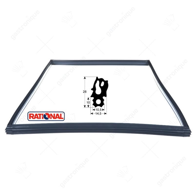 deurrubber RATIONAL 470 x 500 mm voor model SCC/CM 61 - Image 1