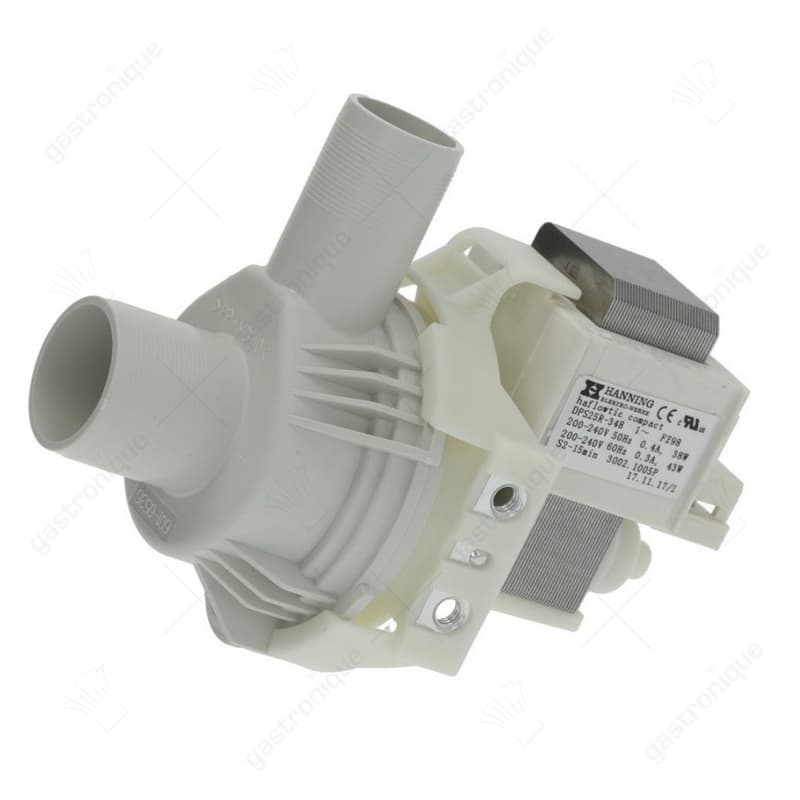 afvoerpomp ingang ø 30mm uitgang ø 24mm 230V 32W hanning dps25r-348