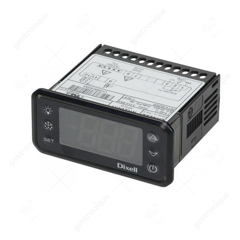 elektronische regelaar DIXELL XR20C-1P3C0 inbouwmaat 71x29mm 24V spanning AC/DC NTC/PTC