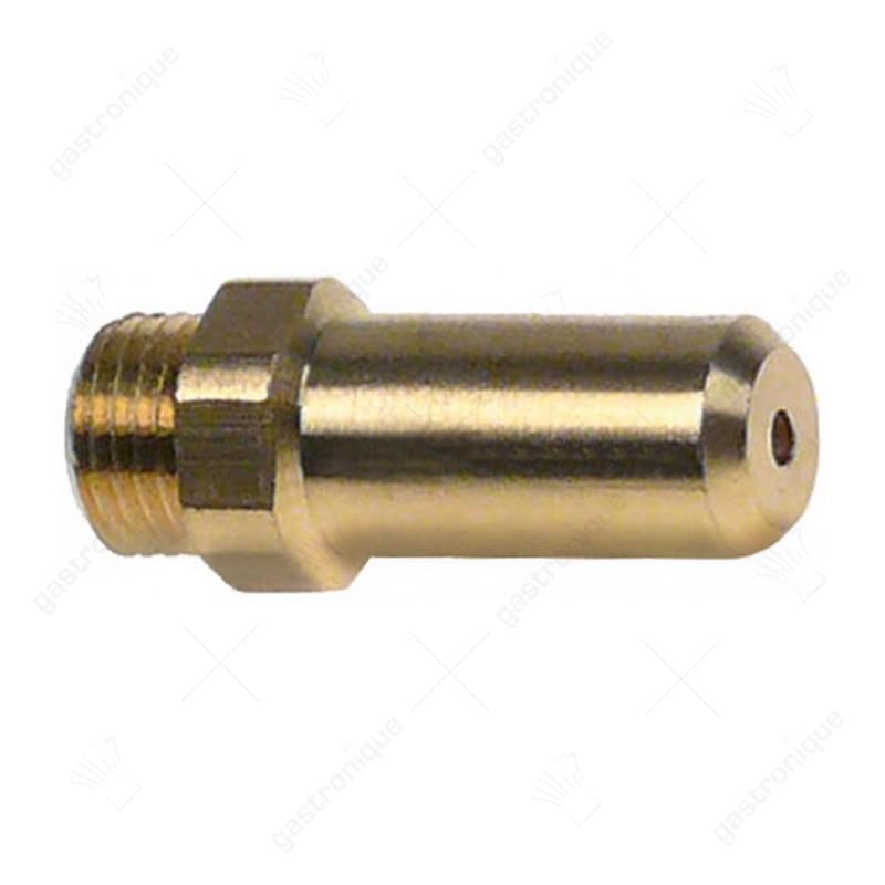 gasinspuiter draad M10x1 boring ø 1,3mm L 30mm SB 12