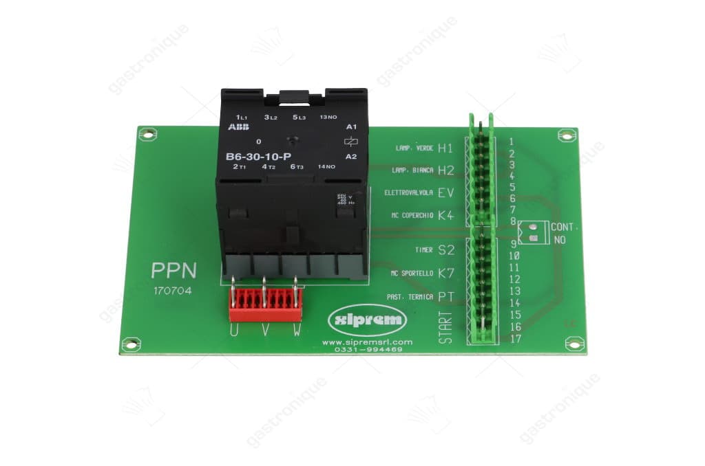 vermogensprintplaat voor aardappelschilmachine 402826