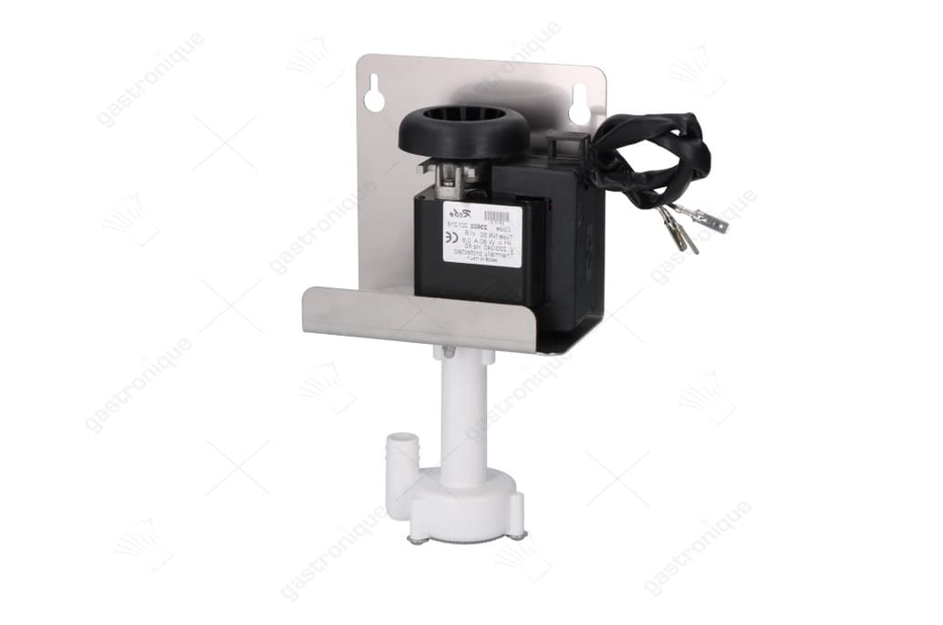 pomp REBO type NR50 60W 230V 50Hz uitgang ø 17mm L 110mm rotatierichting links voor ijsblokjesmaker