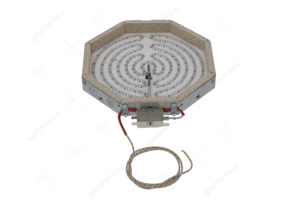 radiant heating element octagon. ø 230mm