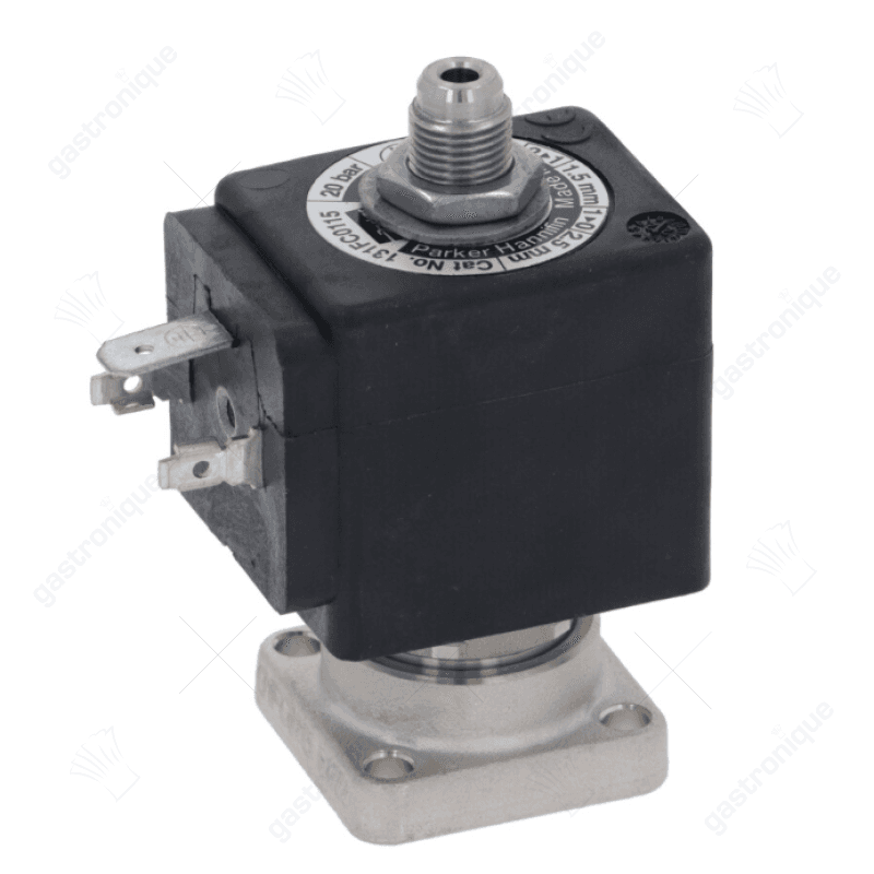magneetventiel 3-weg 24 VAC nominale breedte 1,5/2,5mm steekbus DIN