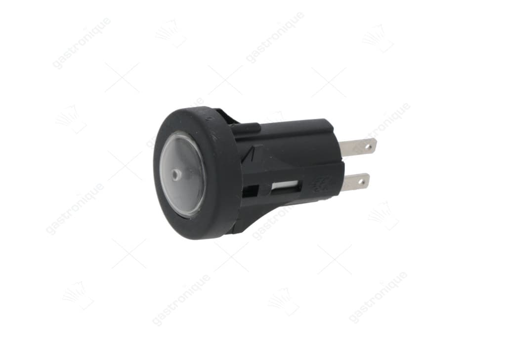 push-button 1-pole black 3a 250v