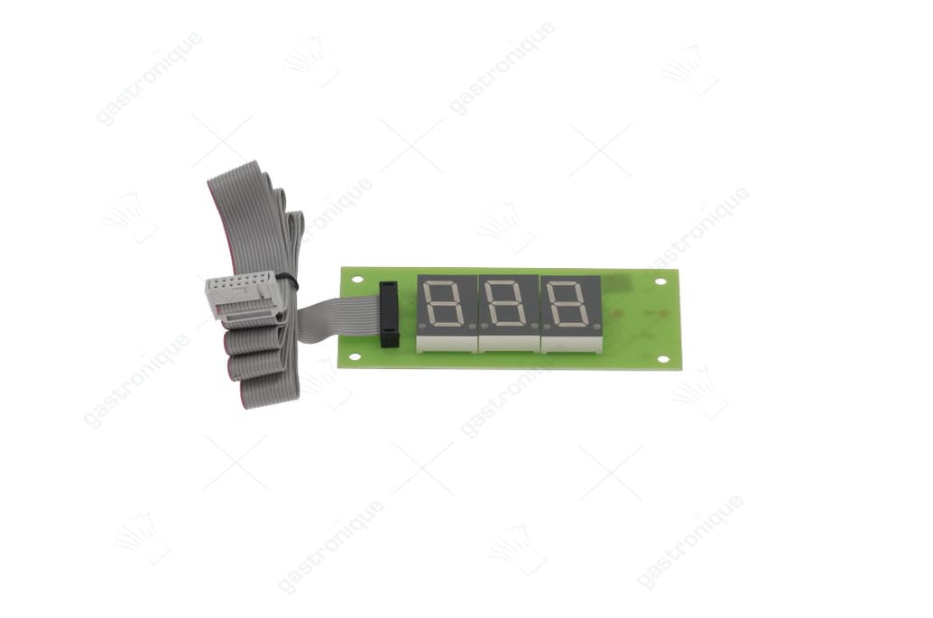 display printplaat temperatuur 113x45 mm