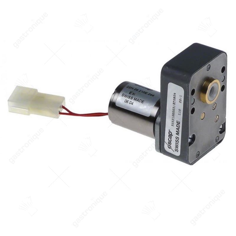 tandwielmotor ESCAP type 22N28210E 24V schacht ø 5mm L 50mm B 32mm H 51mm voor glijklep