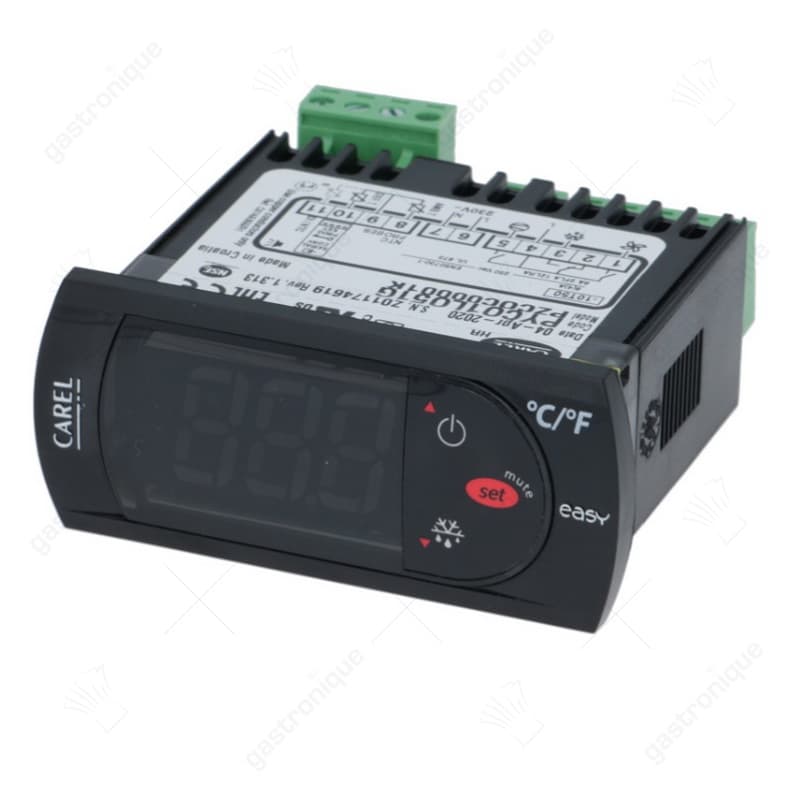 elektronische regelaar CAREL PYCO1LO51G inbouwmaat 71x29mm inbouwdiepte 74mm 230V