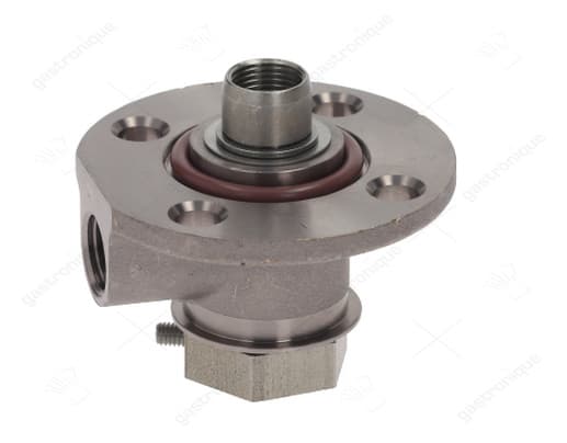 flange for arm assembly support with pin