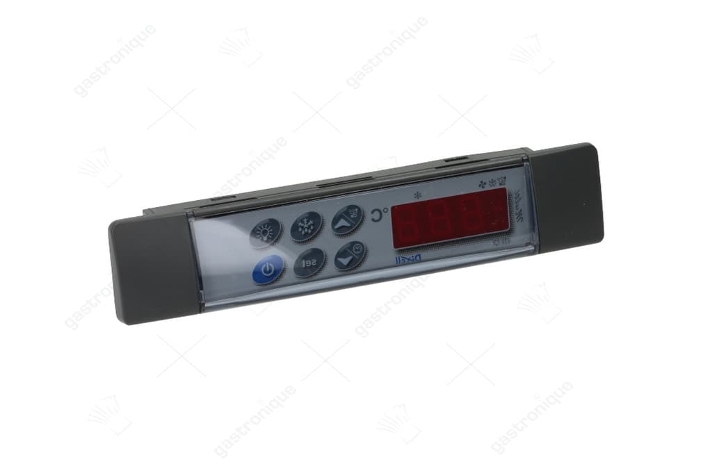 bedieningseenheid DIXELL T640 inbouwmaat 150x30mm inbouwdiepte 23mm beeldscherm 3½ digits