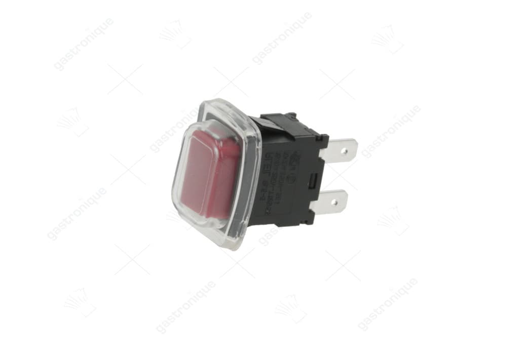 schakelaar 1-polig rood 16a 250v - Image 1