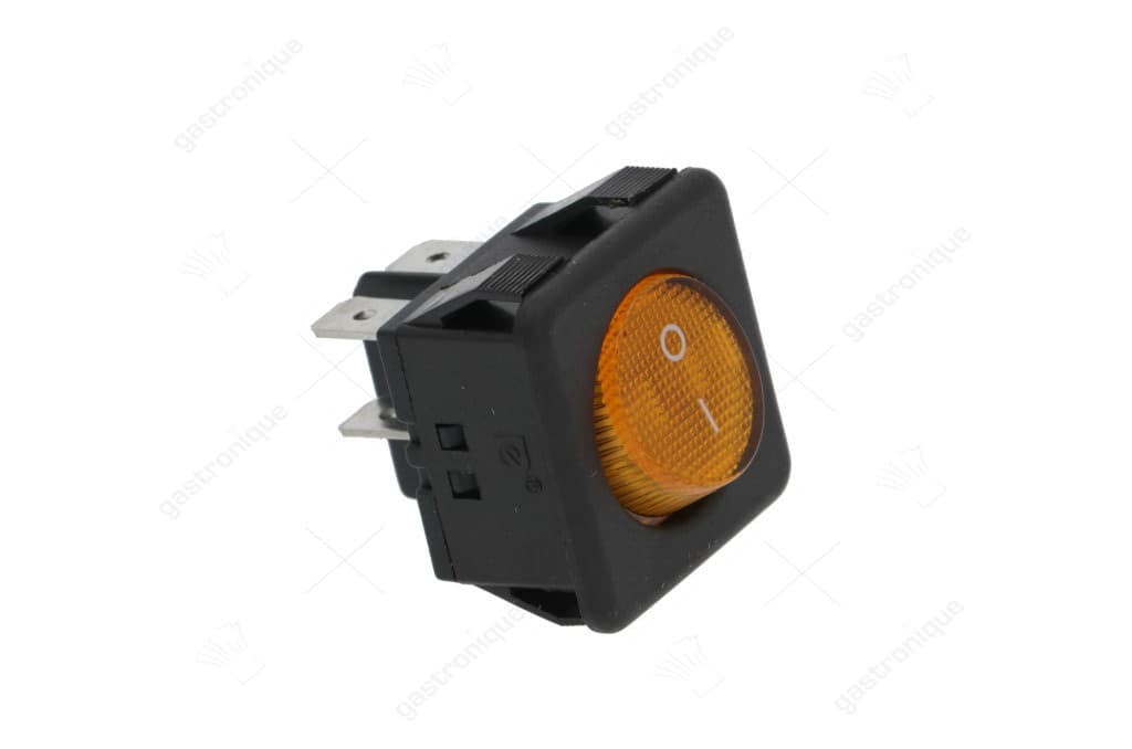 BIPOLAIRE SCHAKELAAR ORANJE 16A 250V - Image 1