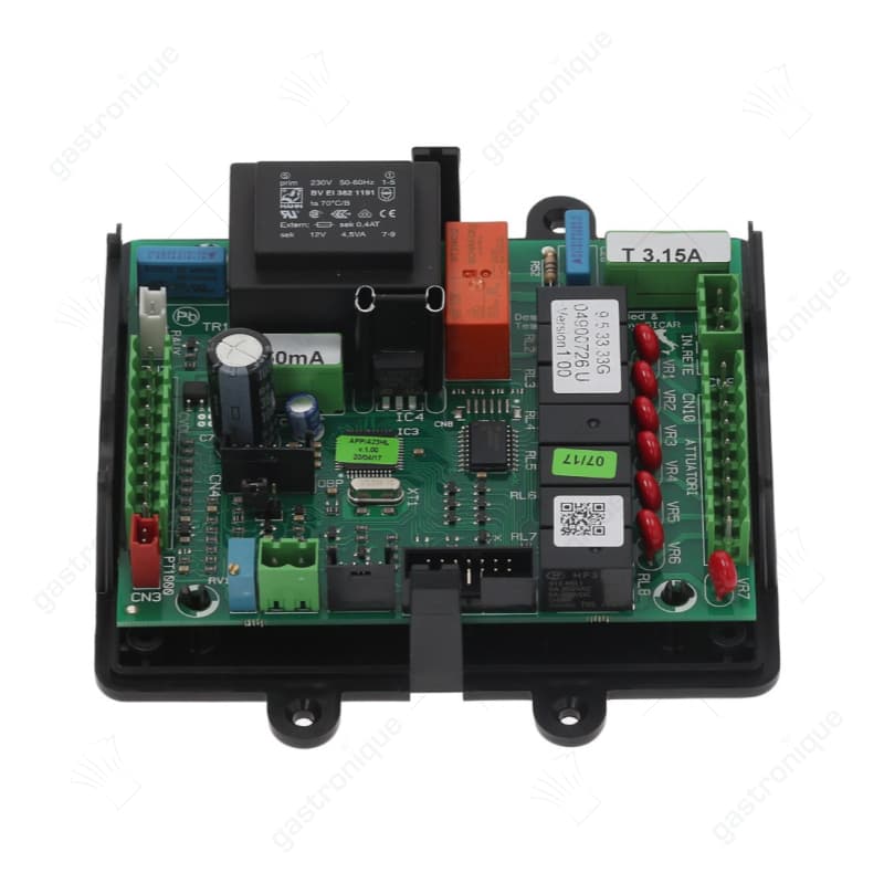 Printplaat 12V L 118mm B 132mm 230V