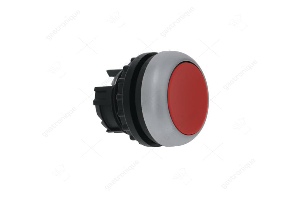 flush push-button red