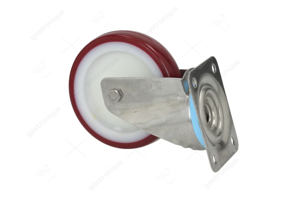 plate swivelling wheel