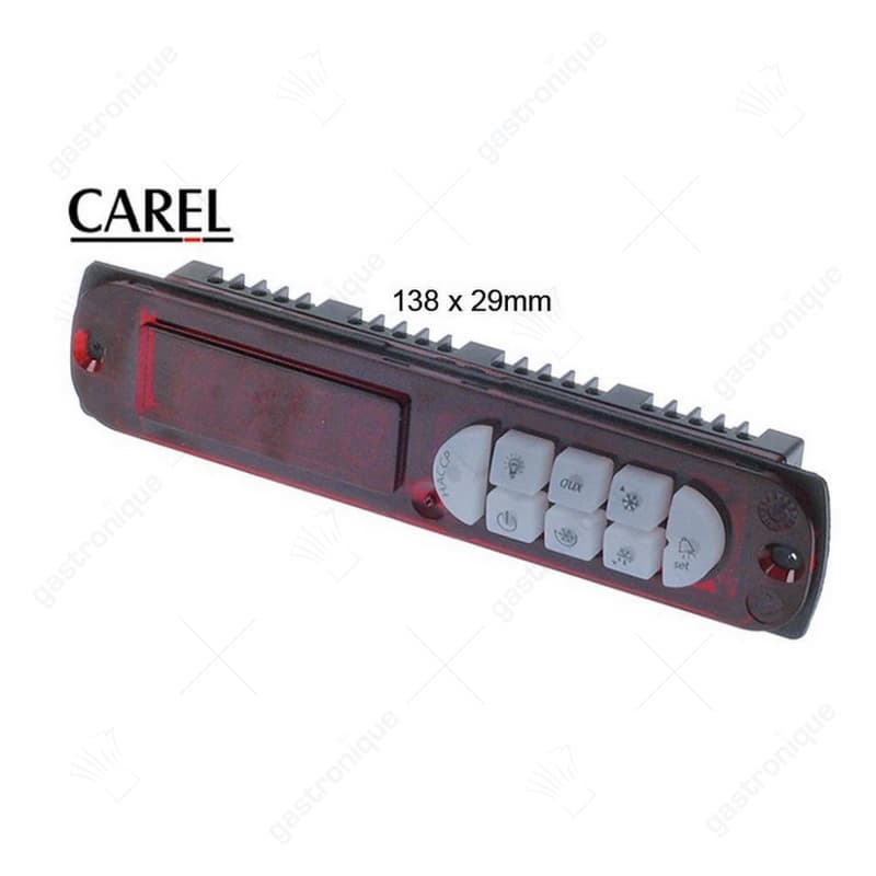 Elektronische regelaar CAREL PST00LR400 inbouwmaat 138,5x29mm inbouwdiepte 20mm
